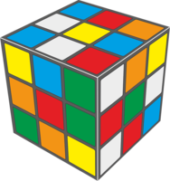 objects & Rubik's Cube free transparent png image.