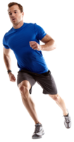 people & running man free transparent png image.