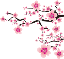 nature & Sakura free transparent png image.