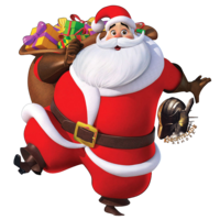 holidays & santa claus free transparent png image.