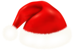 holidays & Santa Claus hat free transparent png image.