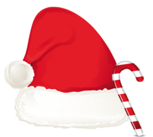 holidays & santa claus hat free transparent png image.