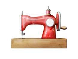 electronics & Sewing machine free transparent png image.