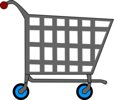 objects & Shopping cart free transparent png image.