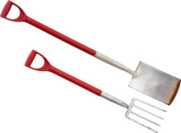 technic & Shovel free transparent png image.