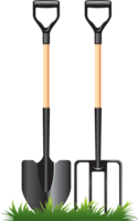 technic & Shovel free transparent png image.