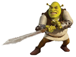 heroes & shrek free transparent png image.