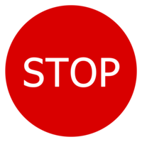 cars & Sign stop free transparent png image.