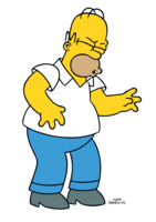 heroes & Simpsons free transparent png image.