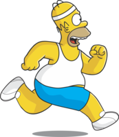 heroes & simpsons free transparent png image.