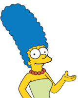 heroes & Simpsons free transparent png image.