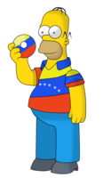 heroes & Simpsons free transparent png image.