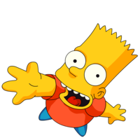 heroes & simpsons free transparent png image.