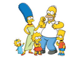 heroes & Simpsons free transparent png image.