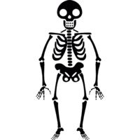 people & Skeleton free transparent png image.