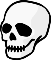 people & skull free transparent png image.