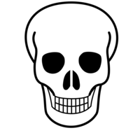 people & skull free transparent png image.