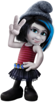 heroes & Smurfs free transparent png image.