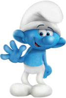 heroes & Smurfs free transparent png image.