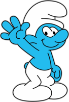 heroes & Smurfs free transparent png image.