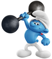 heroes & Smurfs free transparent png image.