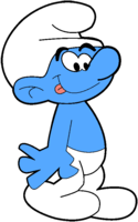 heroes & Smurfs free transparent png image.