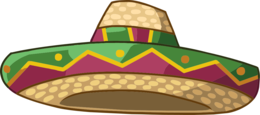 clothing&Sombrero png image.