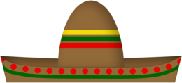 clothing & Sombrero free transparent png image.