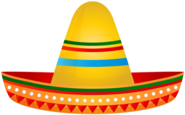 clothing & Sombrero free transparent png image.