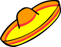 clothing & sombrero free transparent png image.