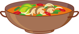 food & soup free transparent png image.