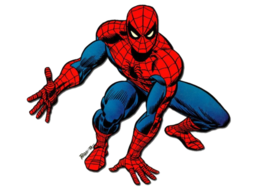 heroes & Spider Man free transparent png image.