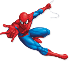 heroes & spider man free transparent png image.