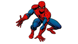 heroes & Spider Man free transparent png image.