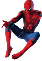 heroes & Spider Man free transparent png image.