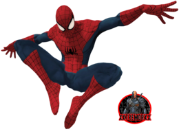 heroes & Spider Man free transparent png image.