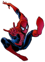 heroes & Spider Man free transparent png image.