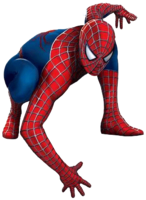 heroes & Spider Man free transparent png image.