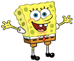 heroes & SpongeBob free transparent png image.