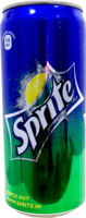 food & Sprite free transparent png image.