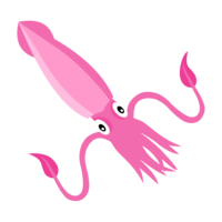 animals & Squid free transparent png image.