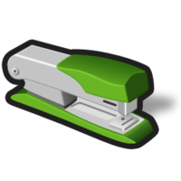 objects & Stapler free transparent png image.