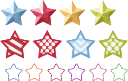 objects & Star free transparent png image.