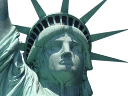 architecture & Statue of Liberty free transparent png image.