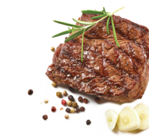 food & Steak free transparent png image.