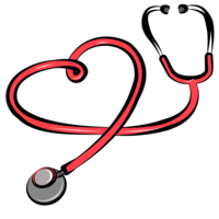 objects & Stethoscope free transparent png image.