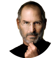 celebrities & steve jobs free transparent png image.