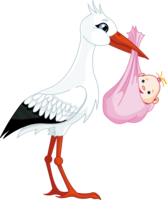 animals & Stork free transparent png image.