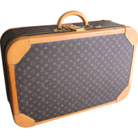 clothing & Suitcase free transparent png image.