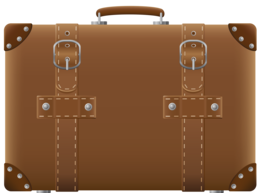 clothing & Suitcase free transparent png image.